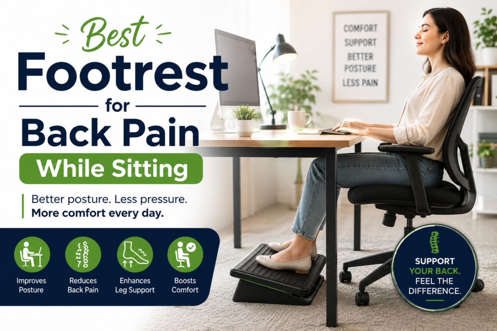 Best Footrest for Back Pain While Sitting All Day