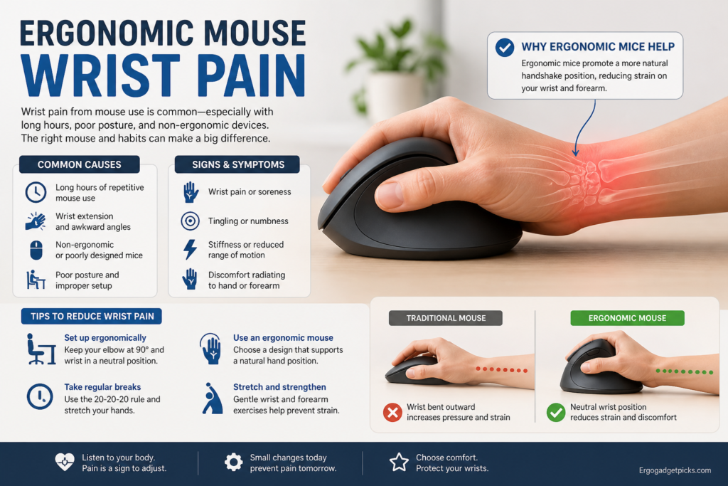 Ergonomic Mouse Wrist Pain Guide: Stop Guessing and Fix the Right Problem