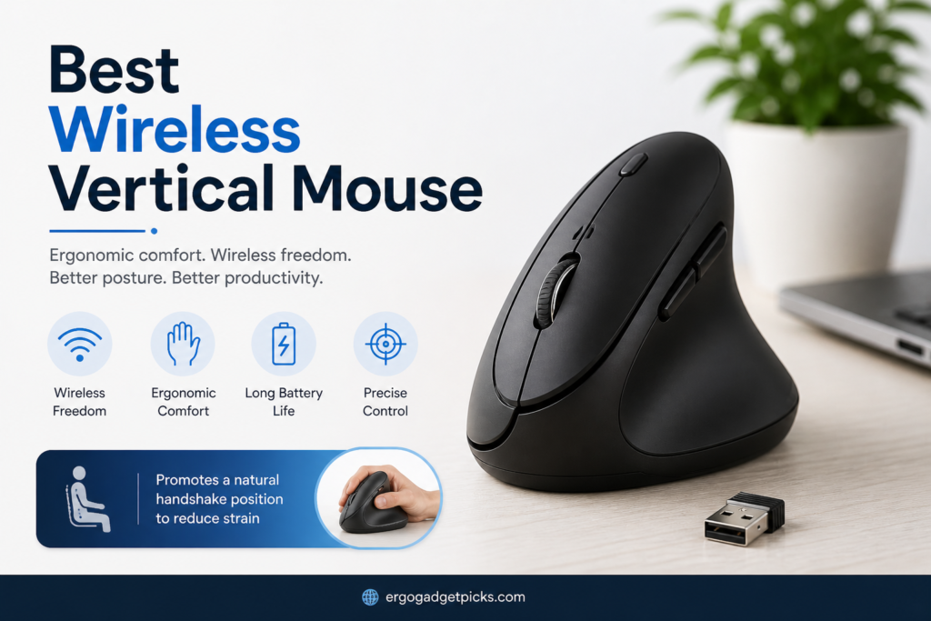 10 Best Wireless Vertical Mouse 2026 — No Cables, No Wrist Pain