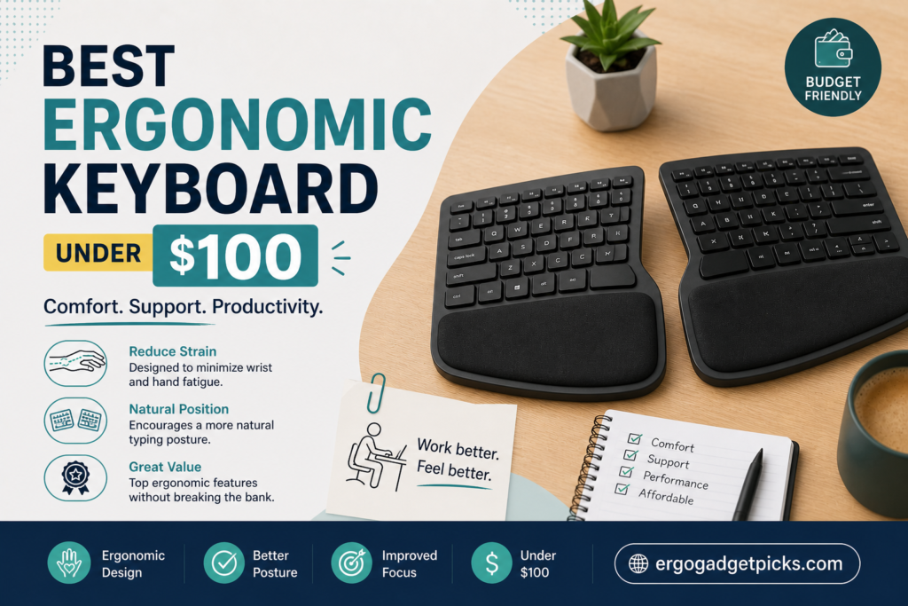 10 Best Ergonomic Keyboard Under $100 — Ranked & Tested